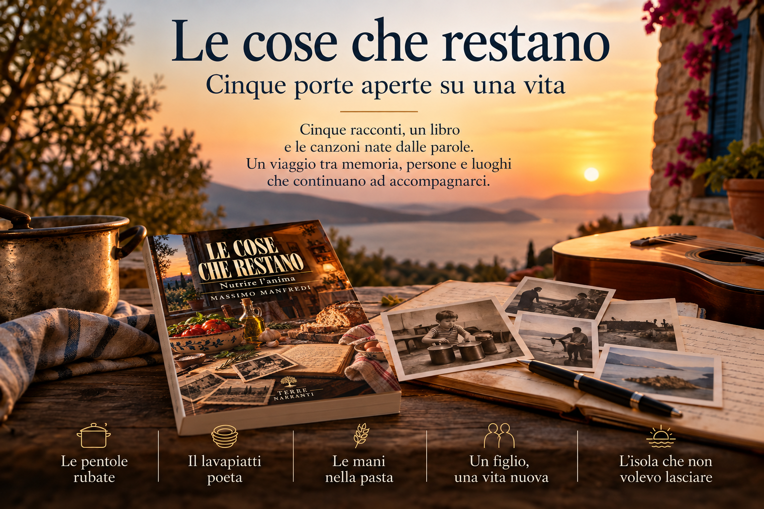 Le cose che restano. Cinque porte aperte su una vita